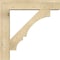 Ekena Millwork Balboa Block Rough Sawn Bracket w/ Offset Brace, Douglas Fir, 8"W x 38"D x 38"H BKT0806X38X38BOA05RDF - alternate 4